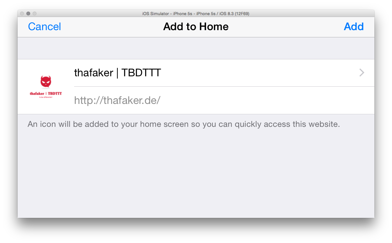 Give Your Website an iOS Home Screen Icon