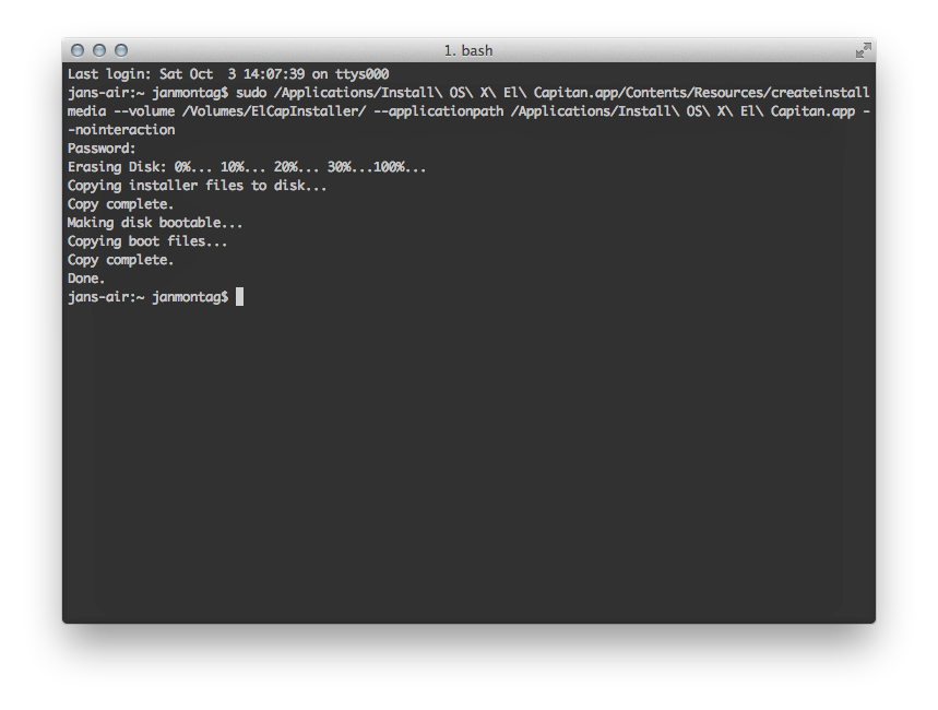 thafaker el capitanthafaker el capitan install screenshot