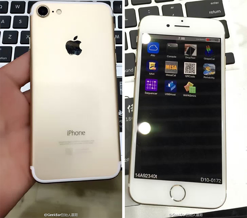 [GERÜCHTE] Bilder und Videos vom iPhone 7