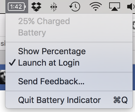 Battery Indicator