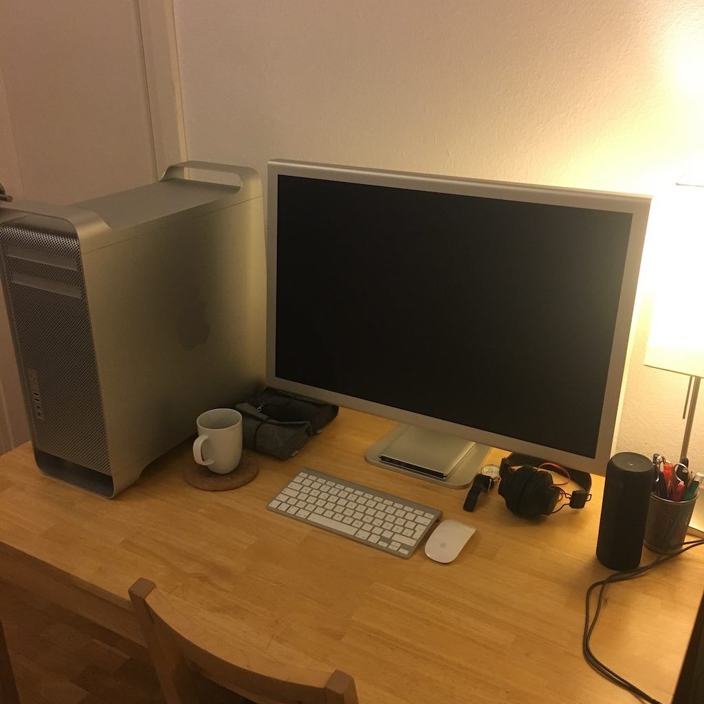 Mein MacPro mit Cinema Display 30"