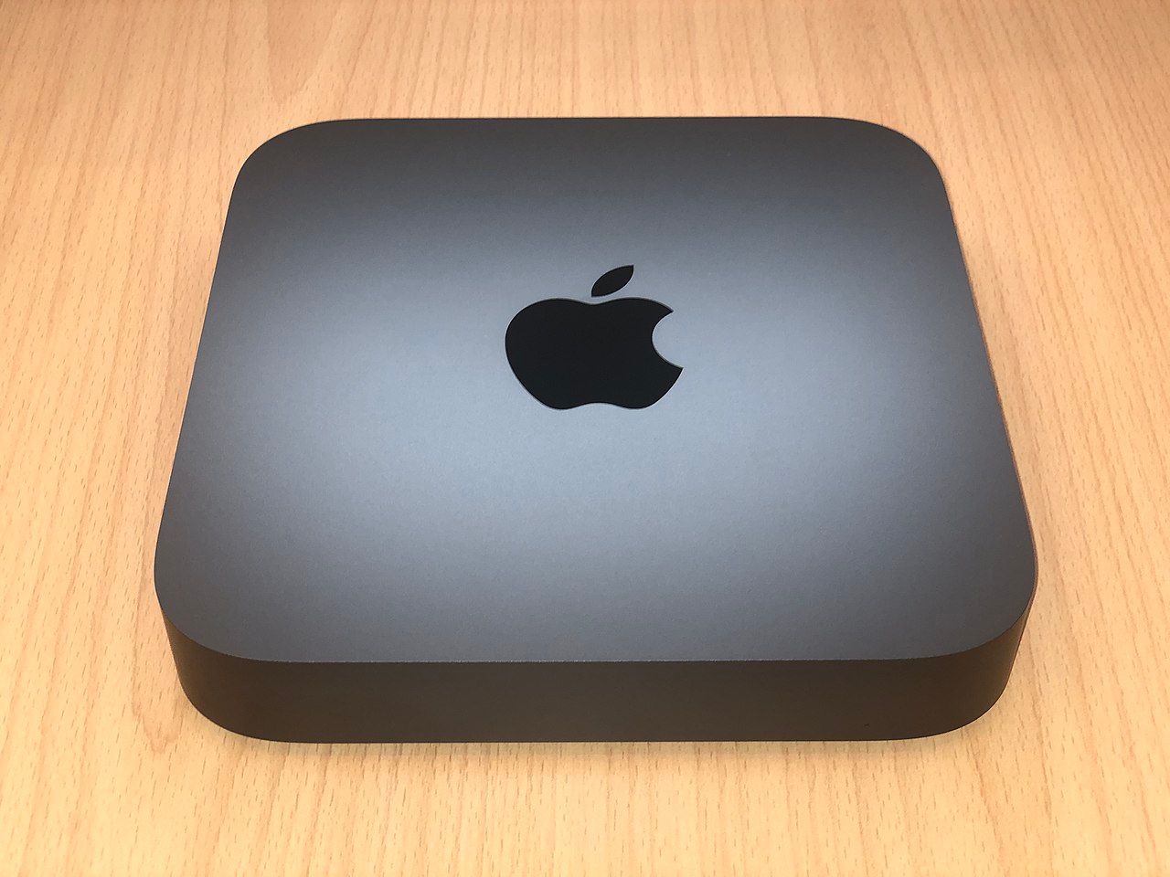 So ähnlich sieht der Mac-Mini for ARM aus: Macmini8,1, Mac Mini Unibody A1993. (C) CC BY-SA 4.0
