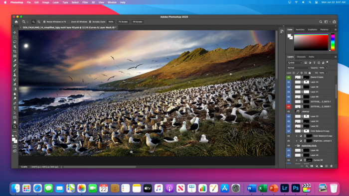 Adobes CC Suite auf Apple Silicon, hier Lightroom. (Bild: Apple)