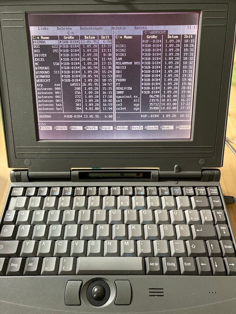 Norton Commander (C) thahipster.de 2020