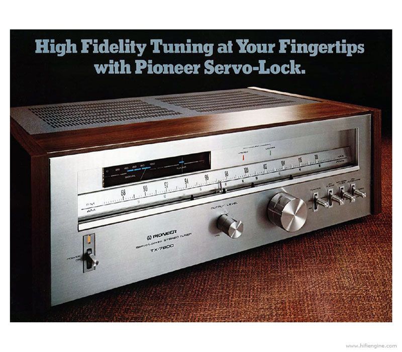 Alte Werbung: TX-7800 mit Holzzarge (C) Hifi-Engine.com