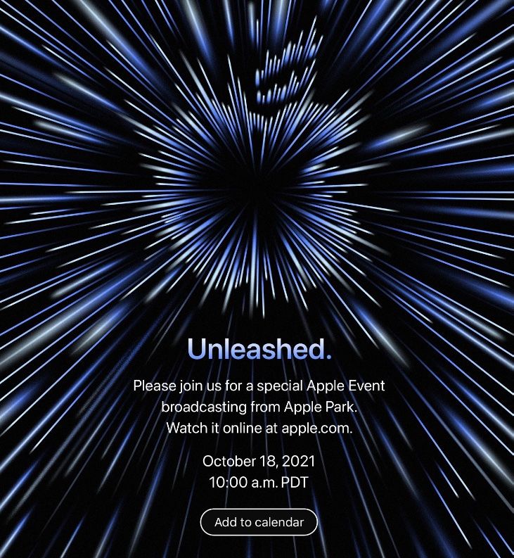 Apple Event am 18. Oktober