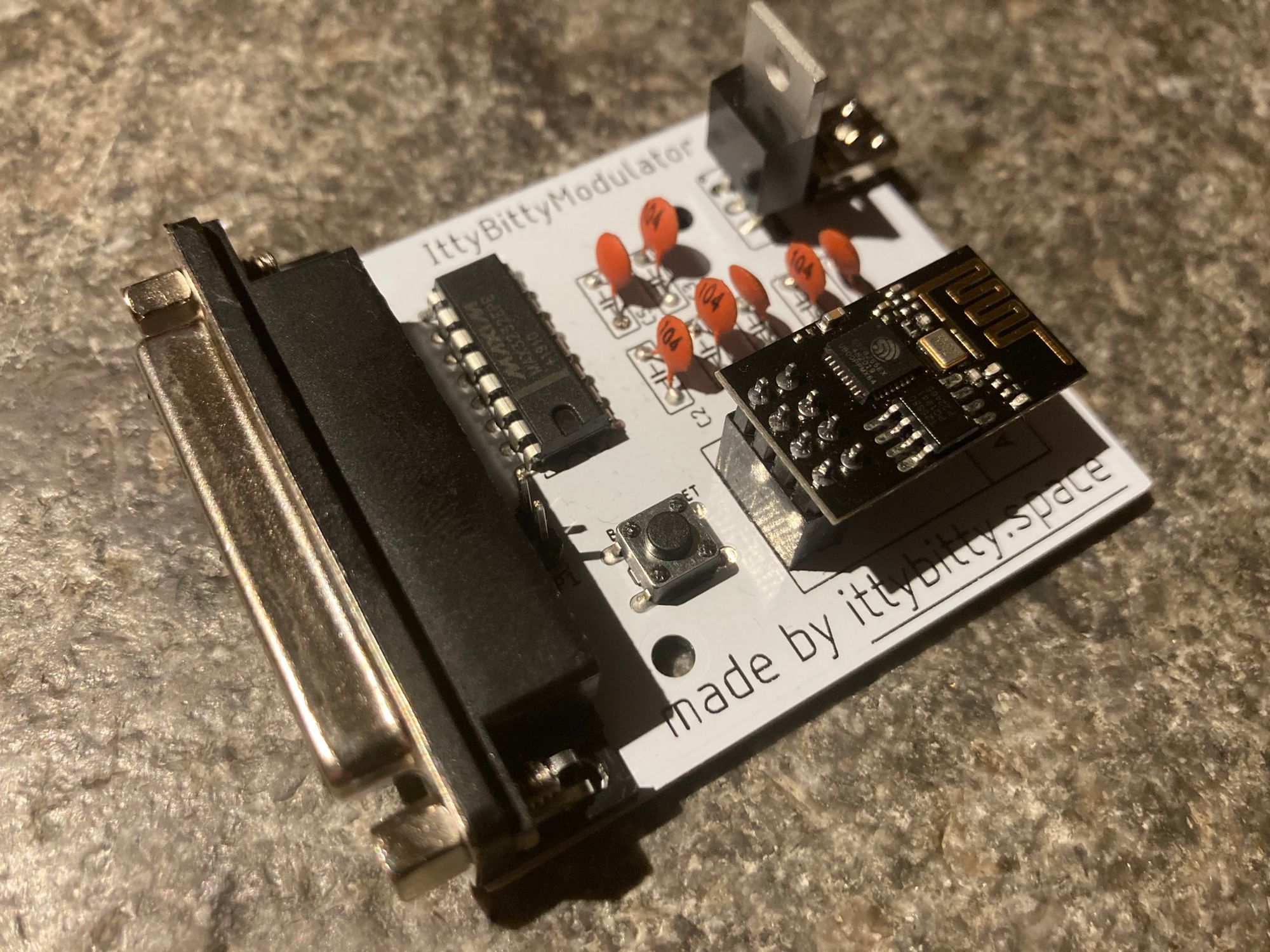 RS232 Wifi Modem IttyBitty Modulator