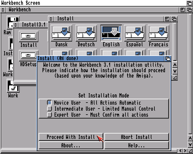 Install Workbench 3.1