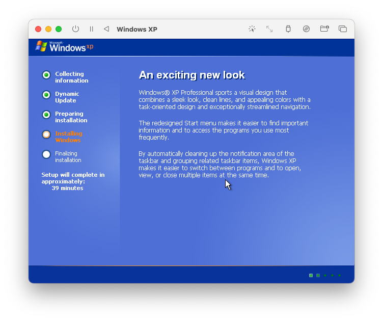 Windows XP Setup Installation Process