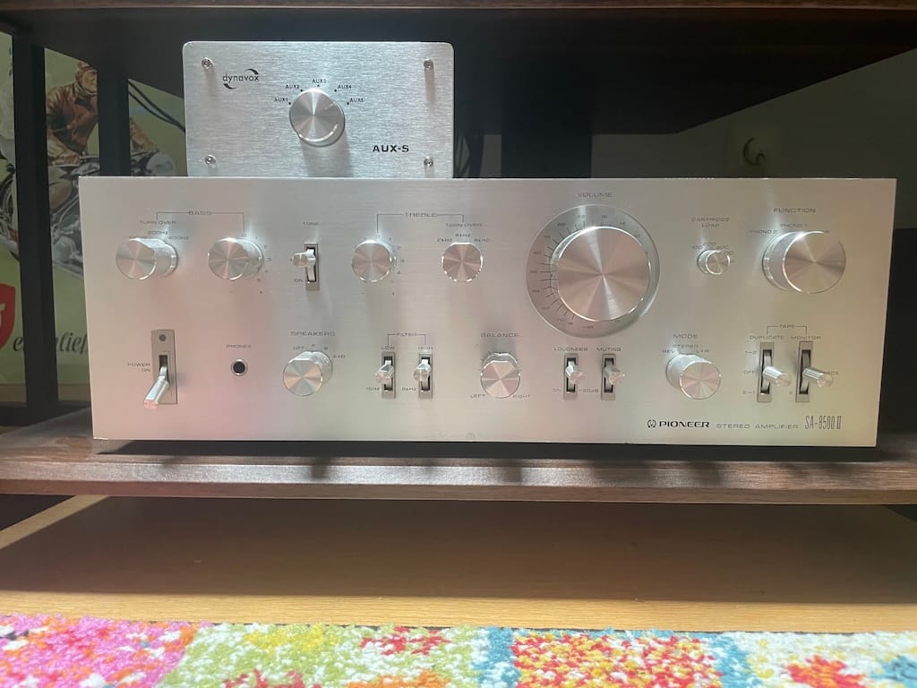 Verstärker Pioneer SA-8500II - Doppel-Mono Aufbau