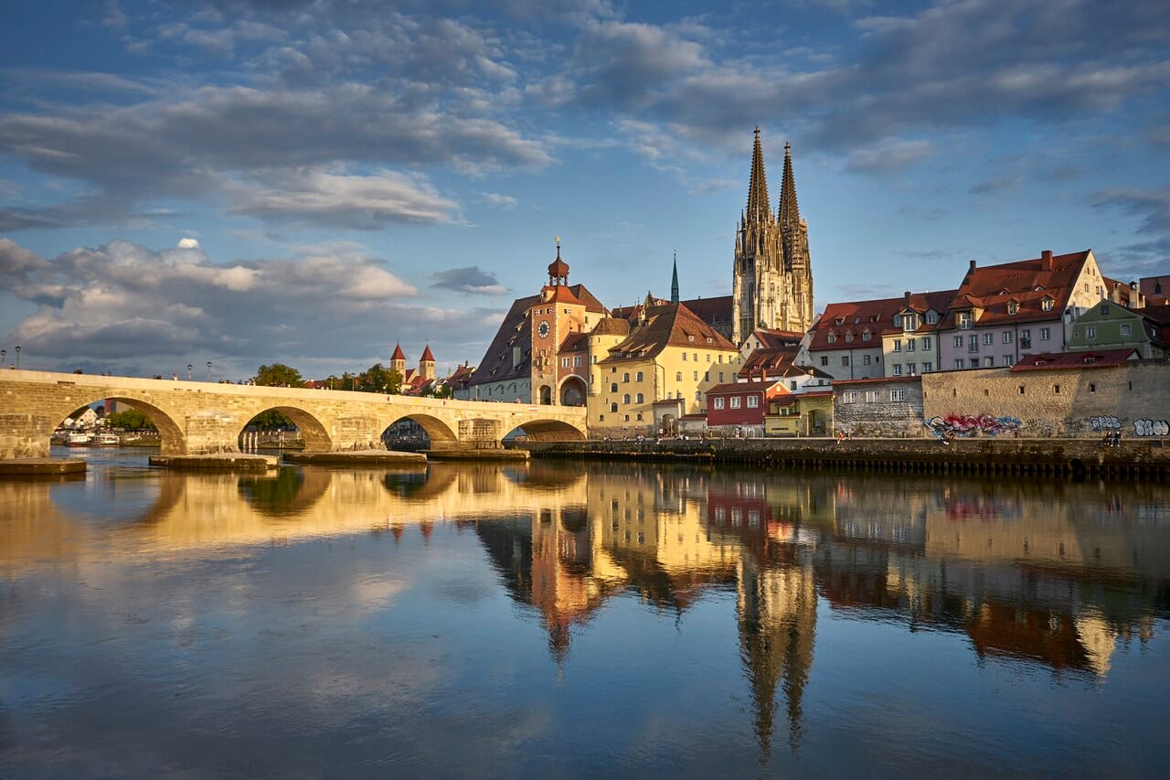Donaublick Regensburg