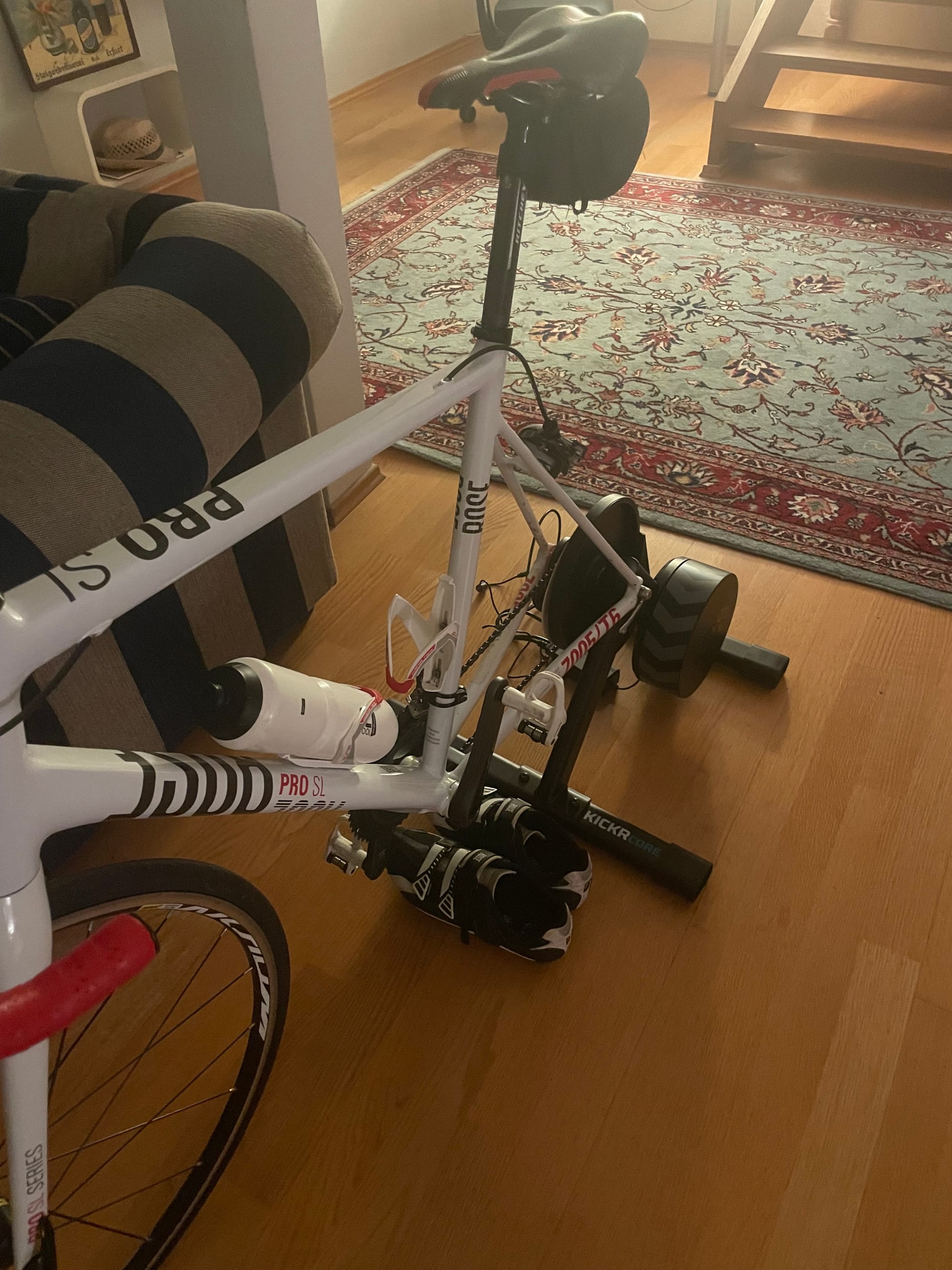 Im Hintergrund Oma Gittis Teppich <3