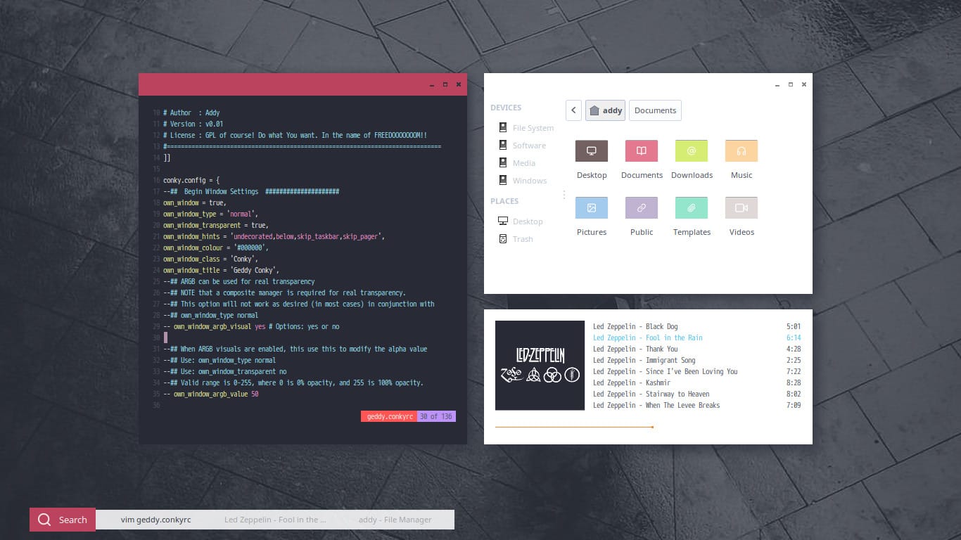 Openbox mit einem coole "ricing"