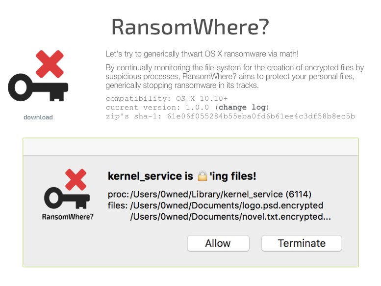 [SICHERHEIT] Ransomware auf dem Mac erkennen (UPDATE)