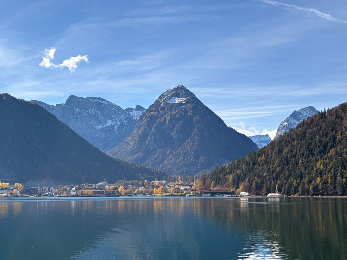 Der Achensee in Österreich, Tirol.