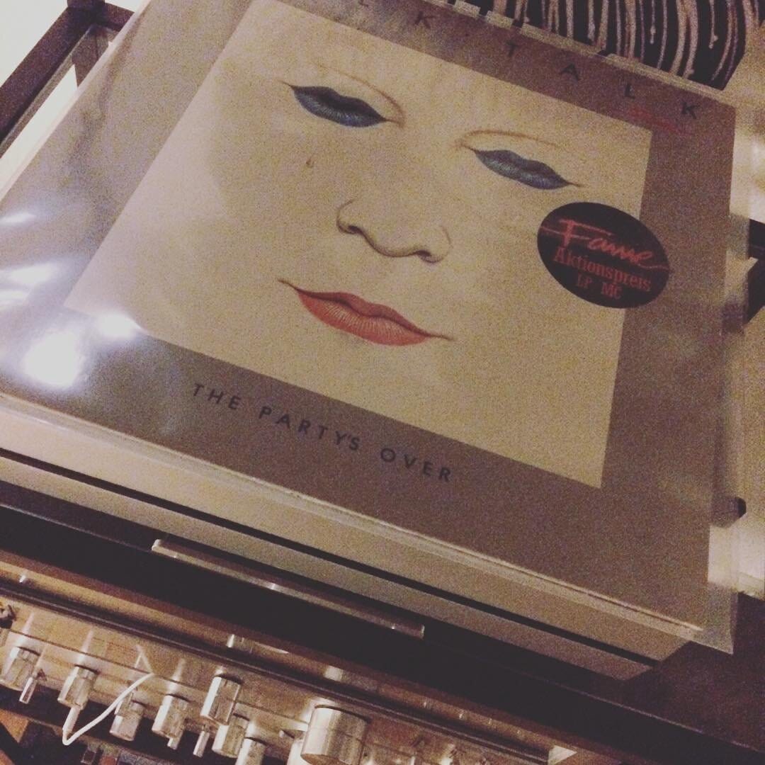 Talk Talk Vinyl Album Cover The Party Is Over