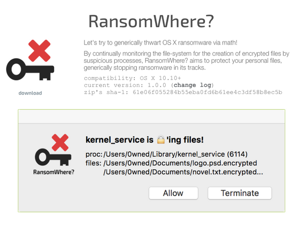 [SICHERHEIT] Ransomware auf dem Mac erkennen (UPDATE)