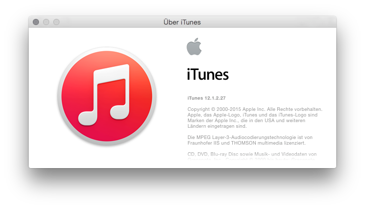 Apple veröffentlicht iTunes 12.1.2