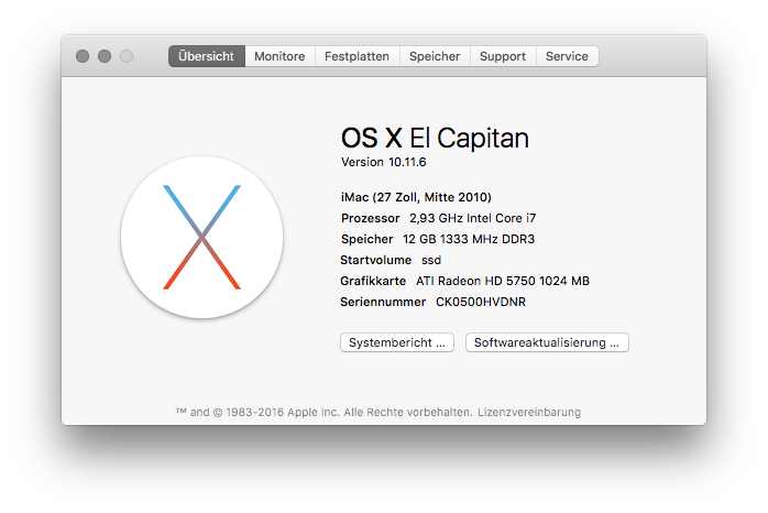 Wann kommt endlich das Sicherheitsupdate für 10.11.6?