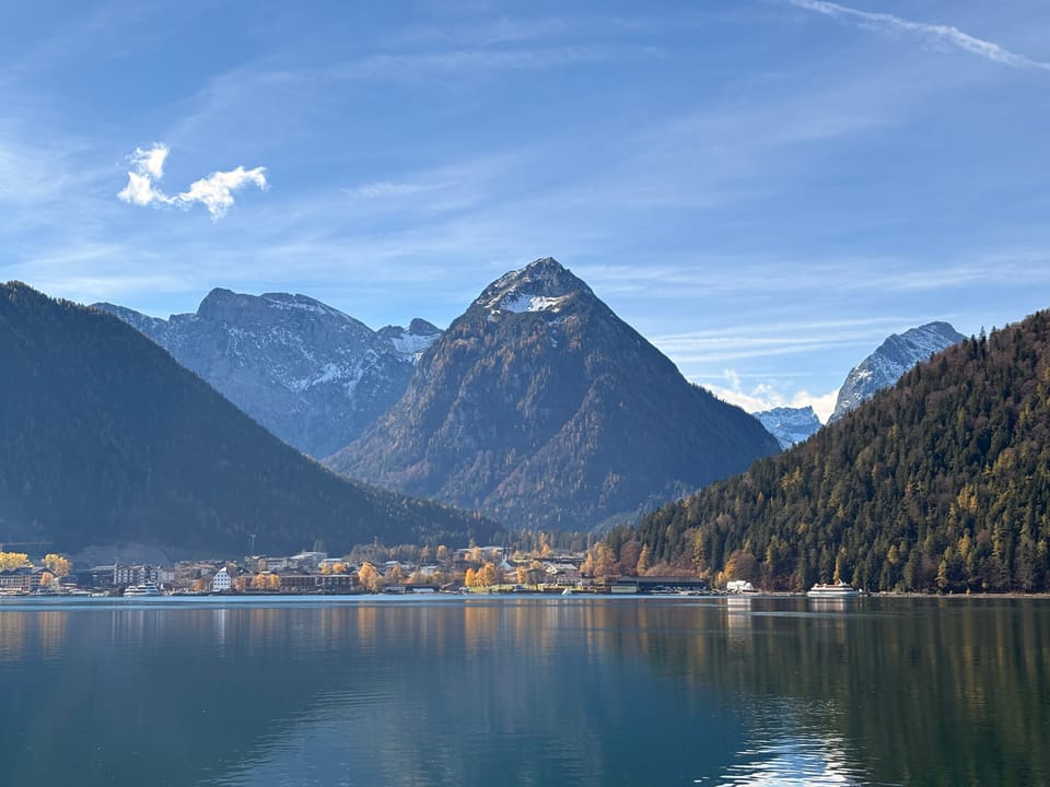 Der Achensee in Österreich, Tirol.